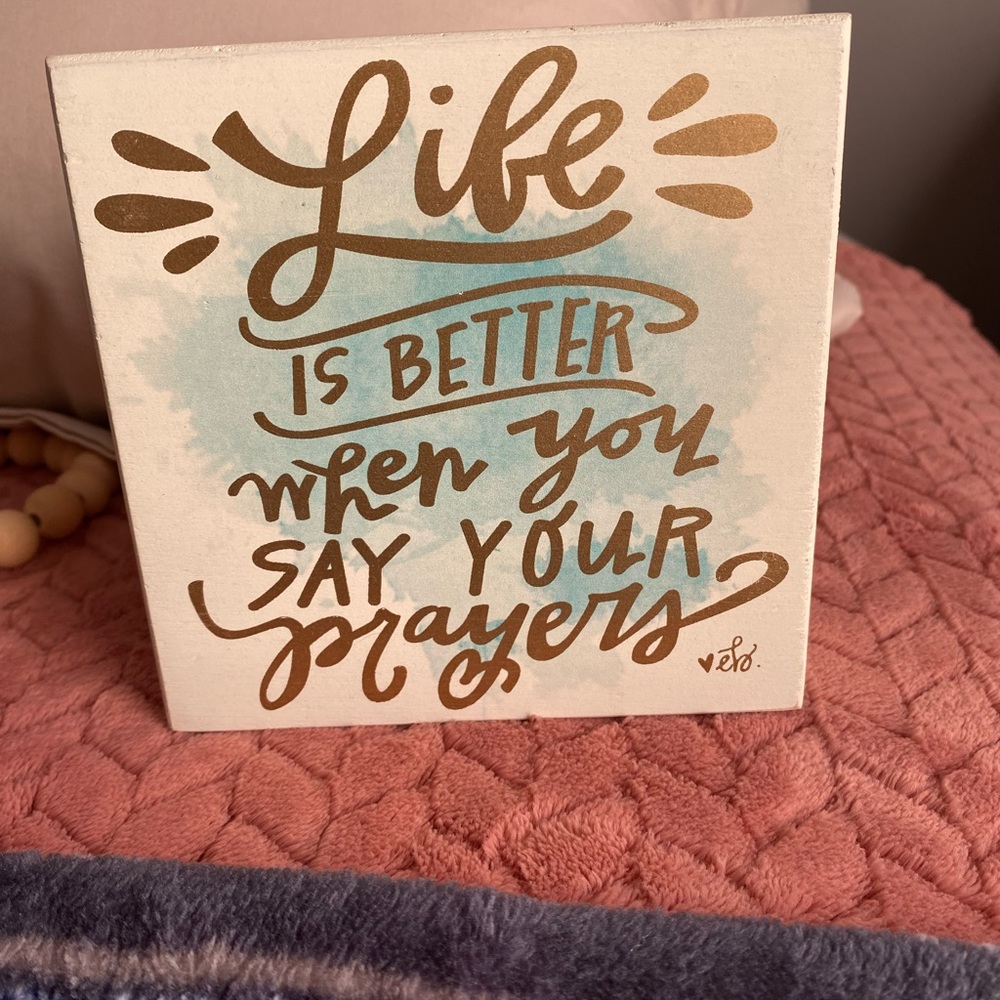 Kirklands Wooden Sign